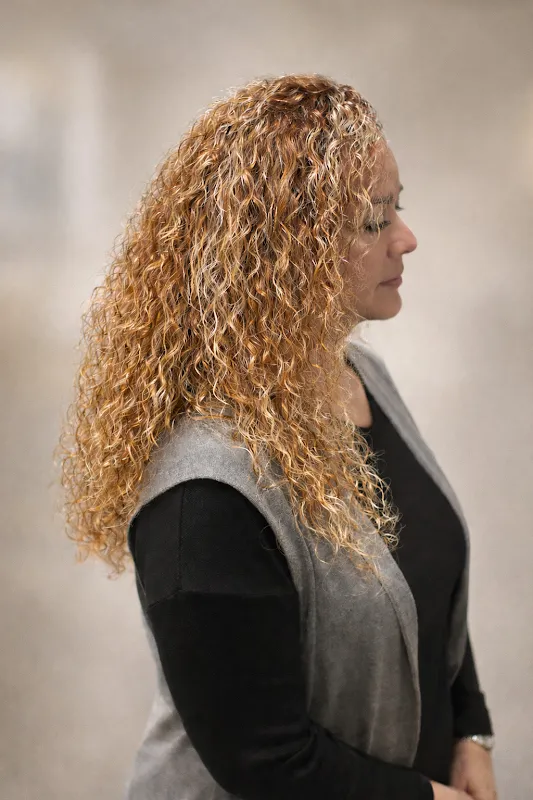 Golden Strand by Stephanie @ Hair Canvas Studio