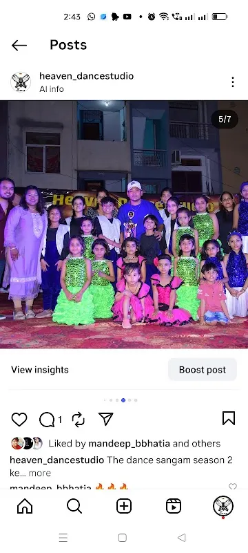Heaven dance studio