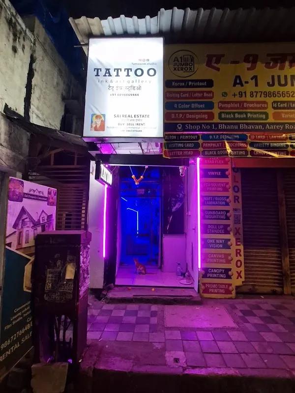 Tattoo ink studio