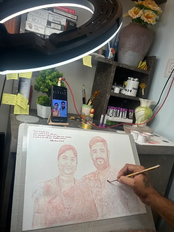 Artist Santosh Kumbar