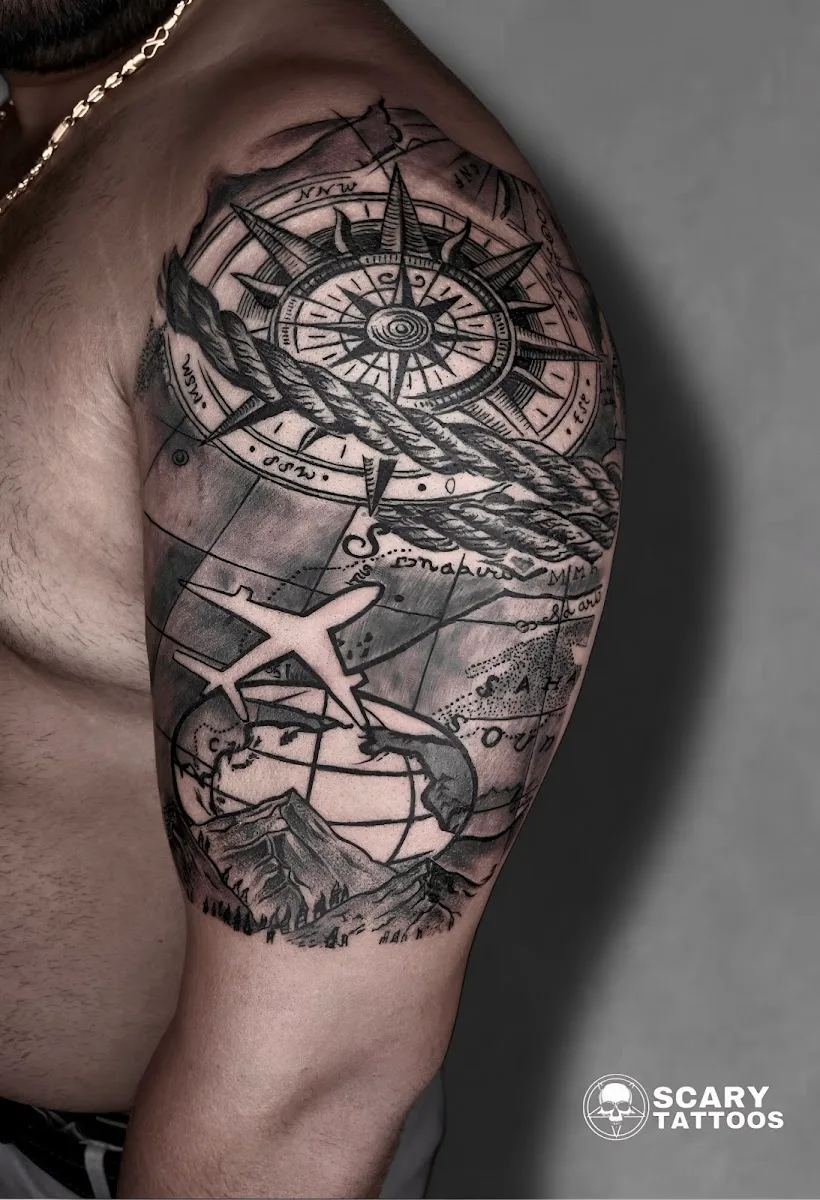 Scary Ink Zone Tattoo
