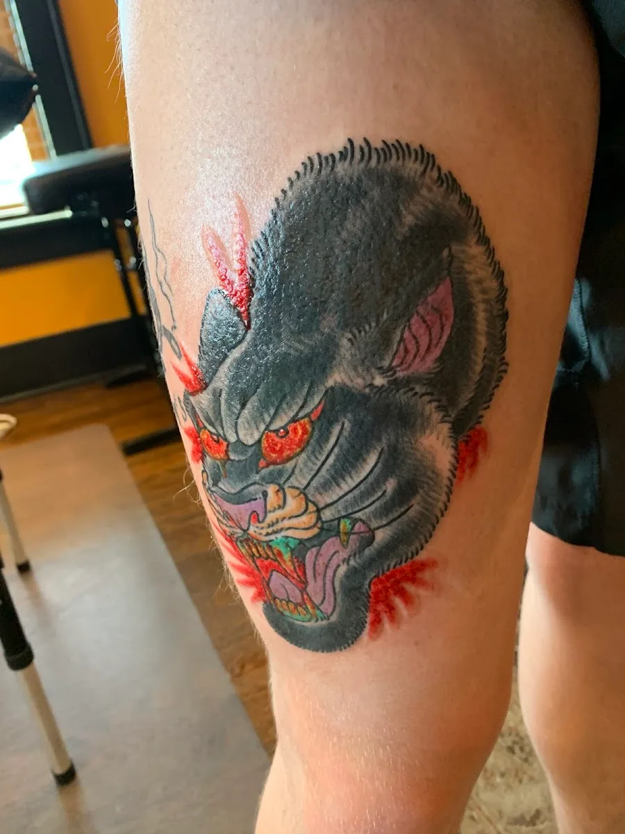 Black Squirrel Tattoo