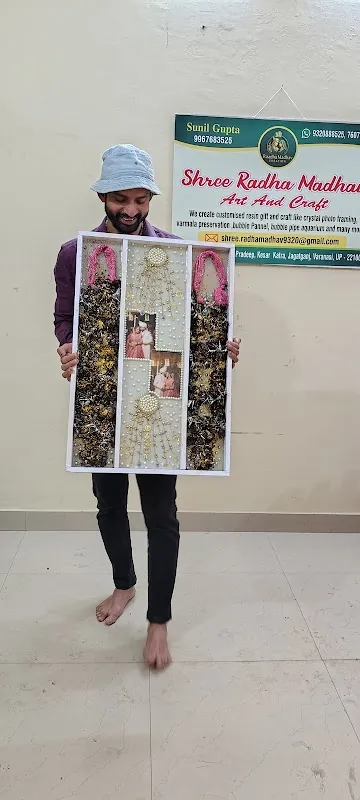 Shree || varmala preservation || Resin art || Varanasi (Shree radha madhav art and craft)