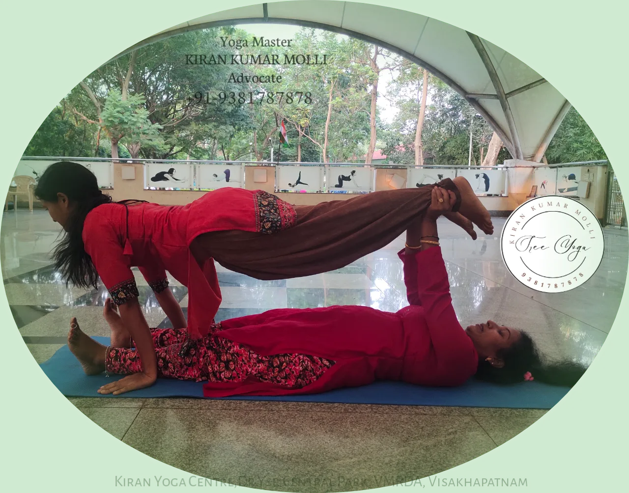 𝐒𝐑𝐄𝐄 𝐊𝐈𝐑𝐀𝐍 𝐘𝐎𝐆𝐀 𝐂𝐄𝐍𝐓𝐑𝐄 @ Yoga Guru KIRAN KUMAR MOLLI