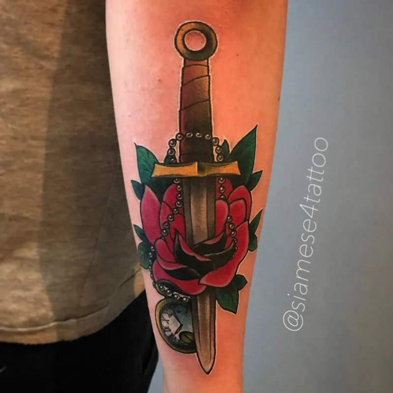 Siamese 4 Tattoo Stockholm