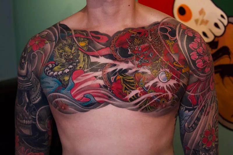 Siamese 4 Tattoo Stockholm