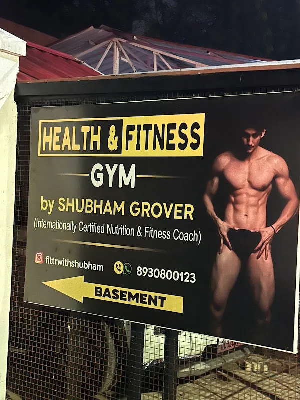 Health and fitness gym by Shubham Grover