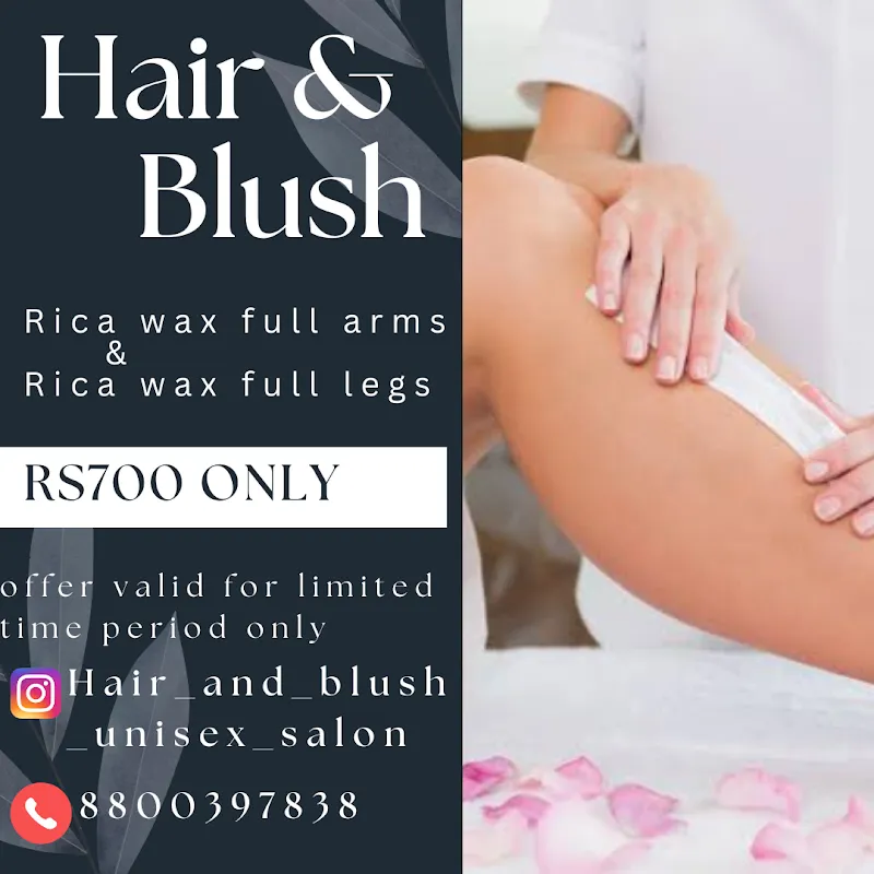 Hair & blush unisex salon