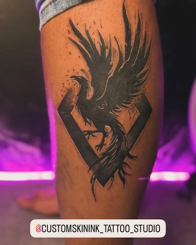 Custom skin ink