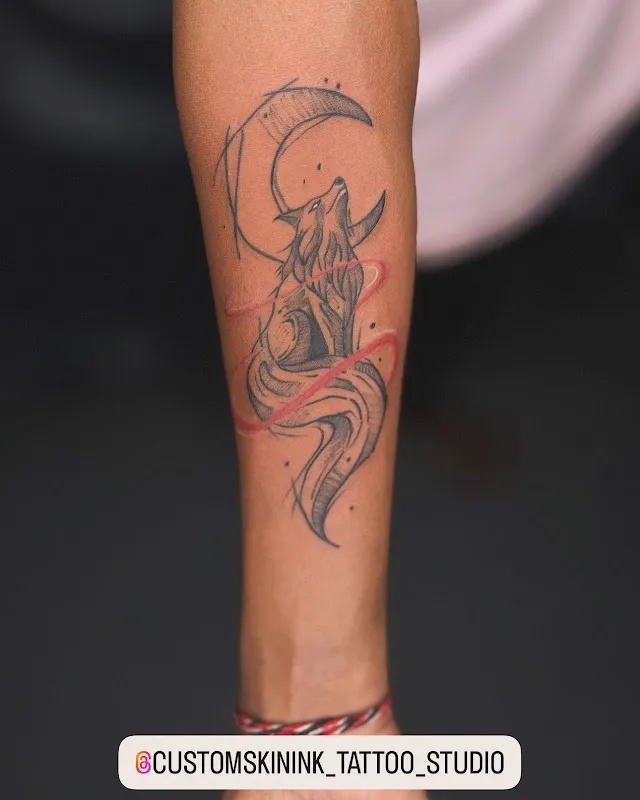 Custom skin ink