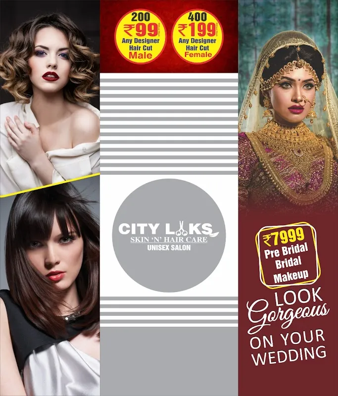 City Looks Skin & Hair Care Unisex Salon