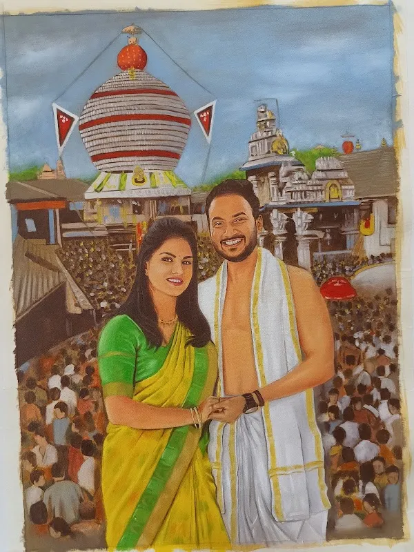 Artist Harsh Jatav - Art Studio