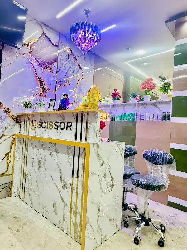 L K Scissor Unisex Salon