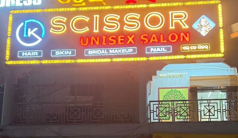 L K Scissor Unisex Salon