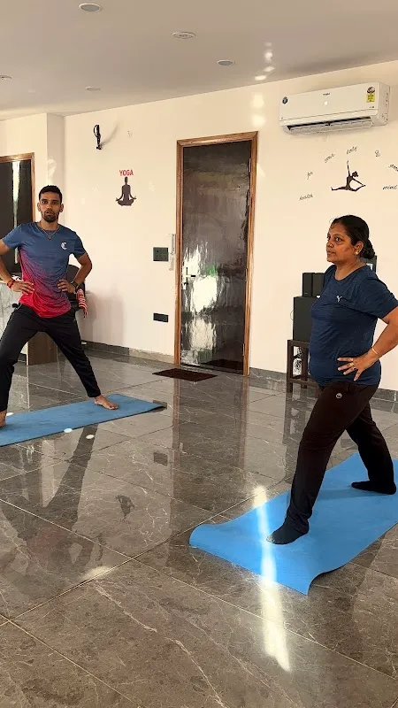 Hybrid yoga and fitness studio
