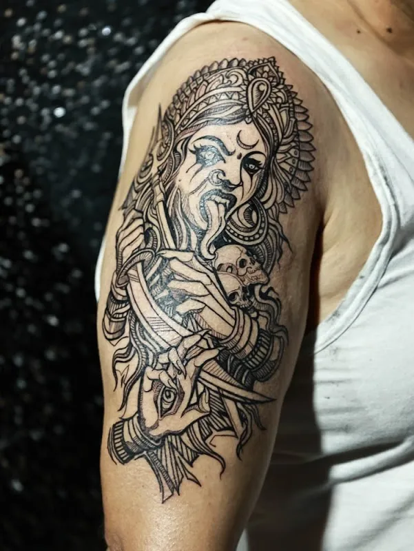 Devil Tattoo Visakhapatnam