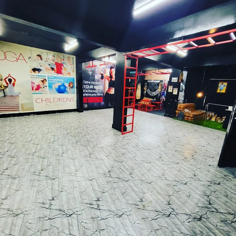 Black Steps Dance Floor and Fitness