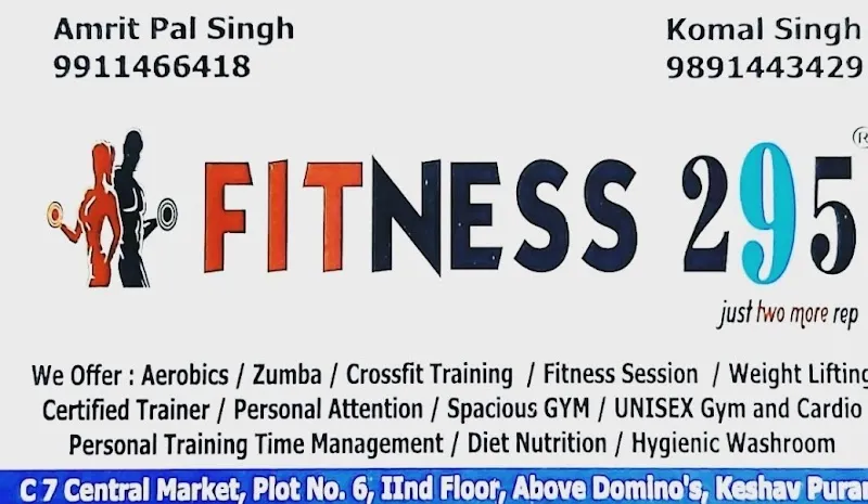 Fitness 295 - Best Gym in Keshav Puram