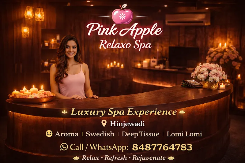 Pink Apple Relaxo Spa hinjewadi | best spa in hinjewadi | spa near me | spa near wakad | massage center hinjewadi wakad
