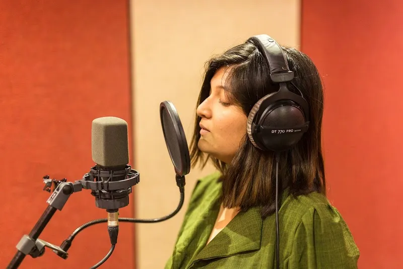 The Red Velvet Recording Room