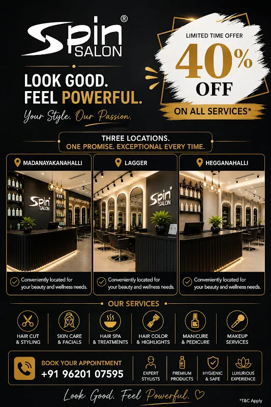 Spin salon Hegganahalli