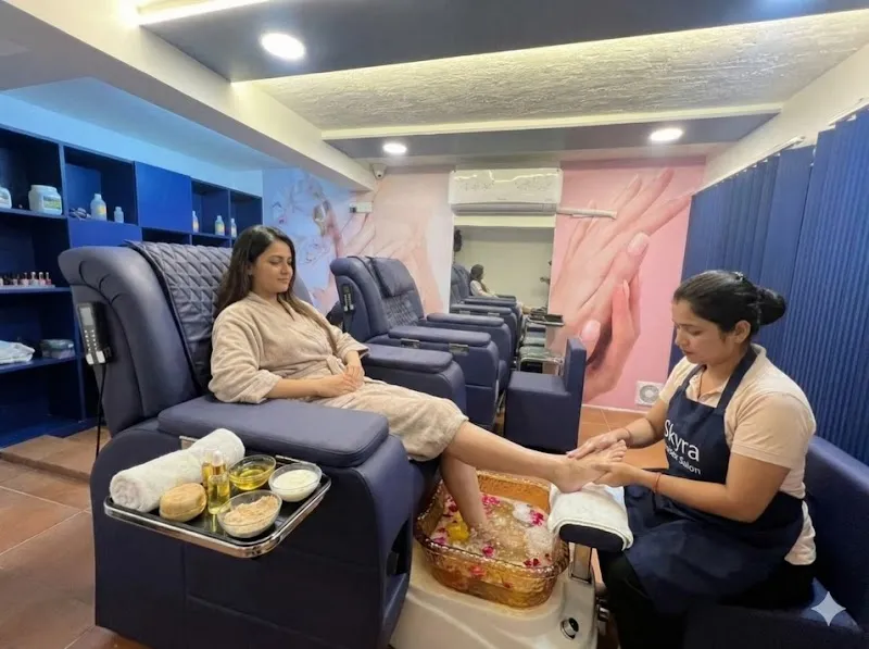Skyra Unisex Salon | Hair, Nail & Beauty Salon in Navi Mumbai
