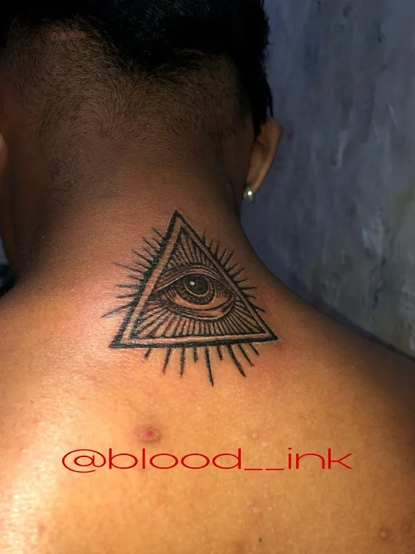 Blood ink