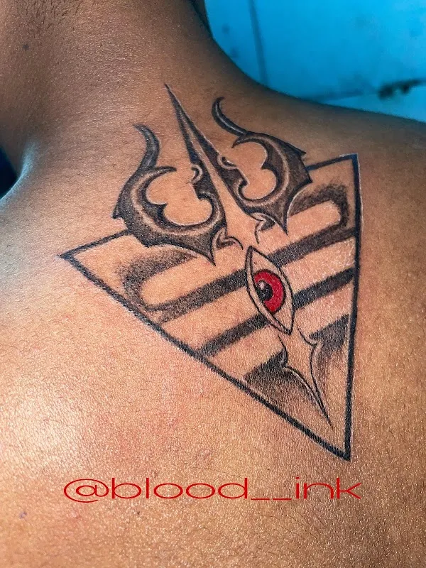 Blood ink