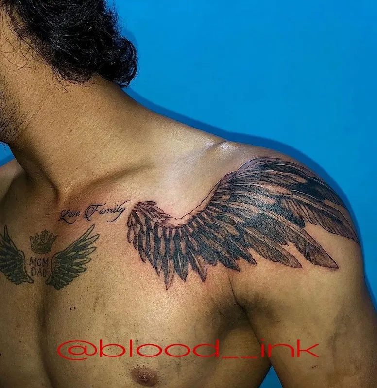 Blood ink