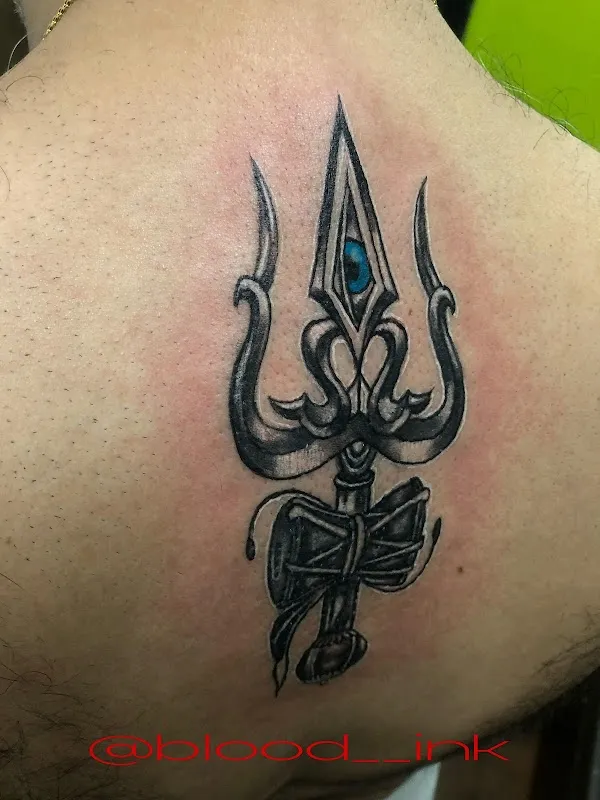 Blood ink