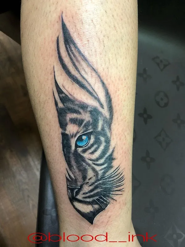 Blood ink