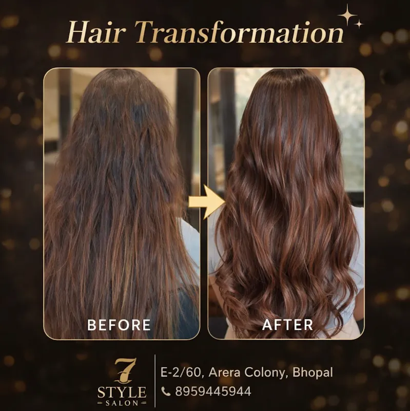 7 Styles Unisex Salon - Best Hair & Beauty Salon in Bhopal | Bride Groom Makeup Artist Bhopal
