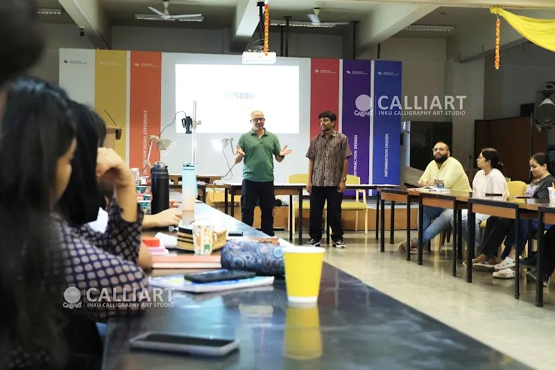 Inku Kumar Calligraphy Art Studio in Delhi, India