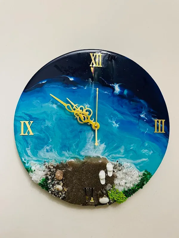 Artworks by Maya | Resin Artist, Bangalore | Garland Preservation | Resin Classes & Corporate Workshop