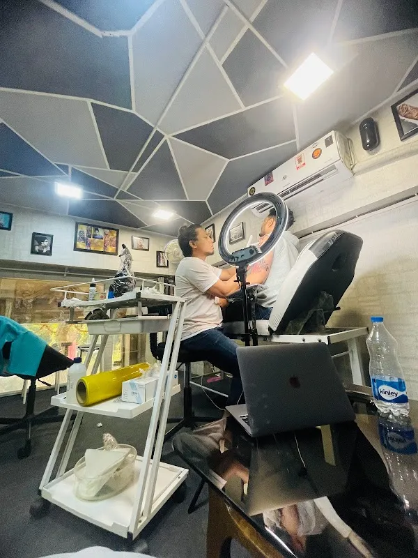 V The Glamorous salon & The glam ink tattoo studio
