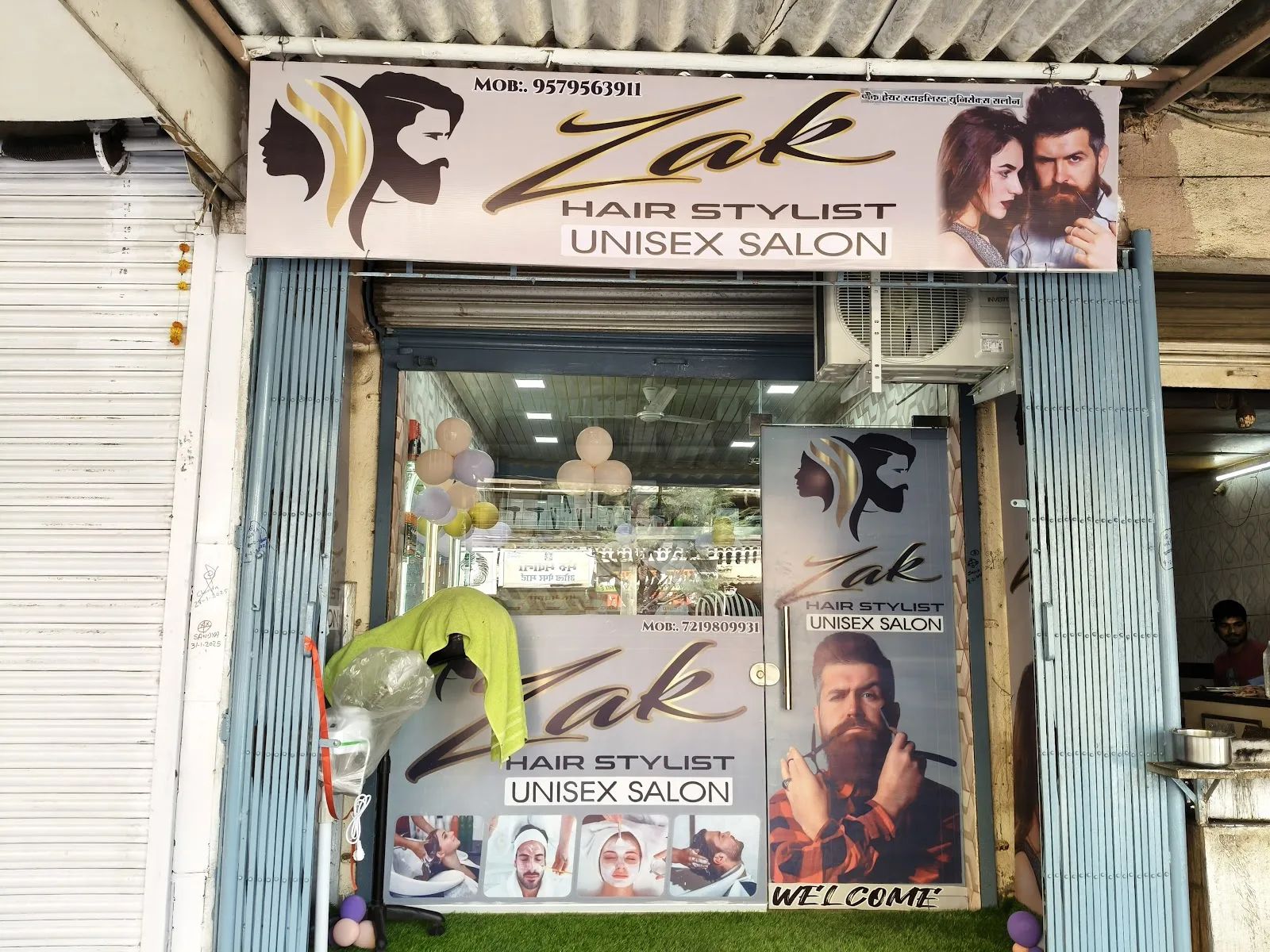 Zak hairstylist unisex salon