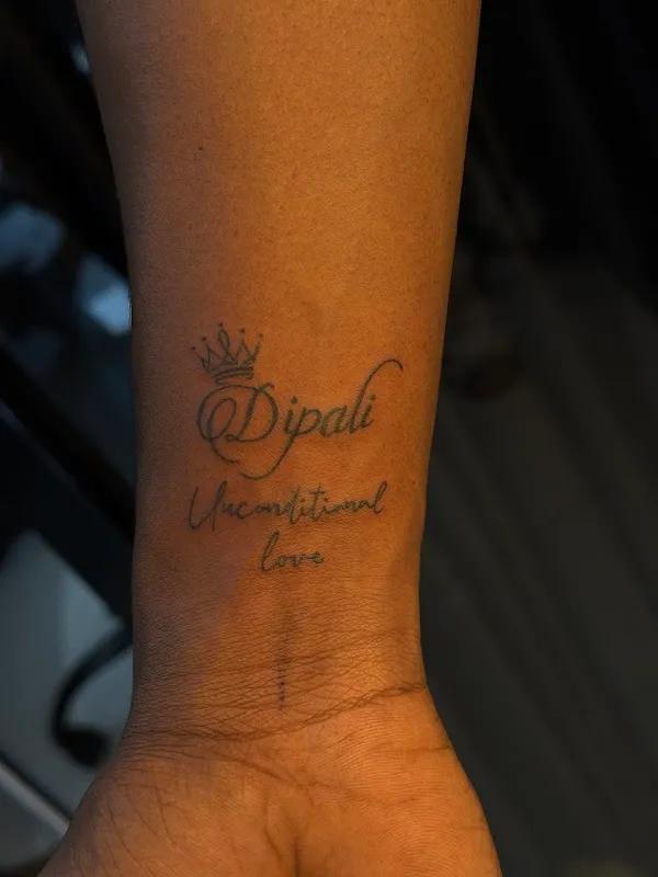 Ink magic Mantra tattoo