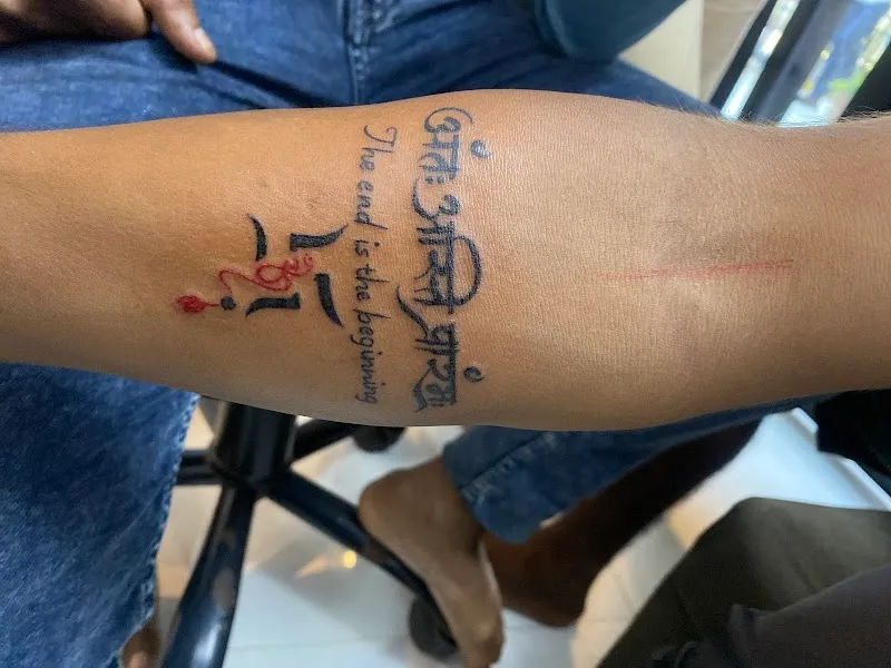 Ink magic Mantra tattoo