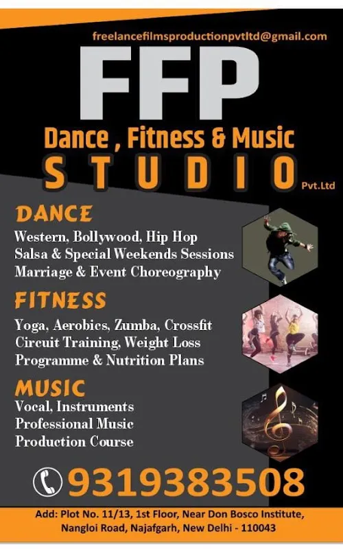 FFP Dance Fitness & Music Studio (Freelance Films Production Pvt Ltd)