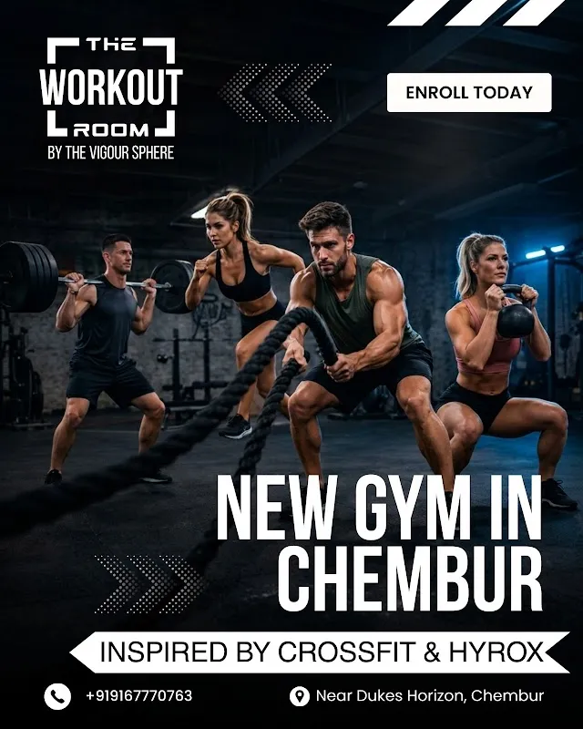 The Workout Room | CrossFit & Hyrox Inspired | Physical Fitness Center in Chembur