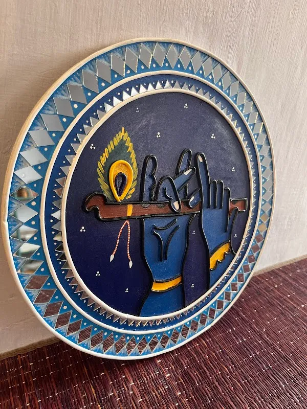 Lippan Art studio/Mud Mirror art/ work- Best Home decor and gifting items