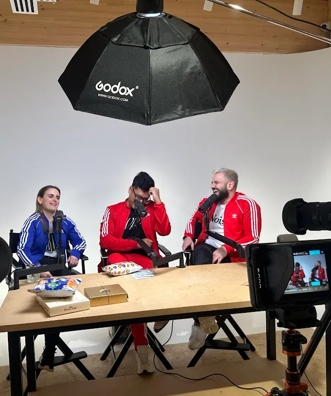 SESSION in PROGRESS | Video Podcast Studio