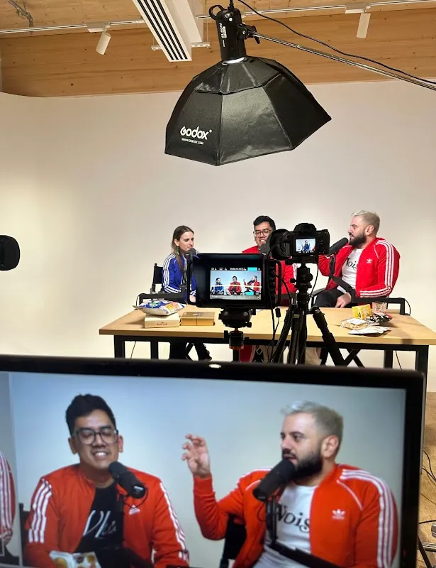 SESSION in PROGRESS | Video Podcast Studio