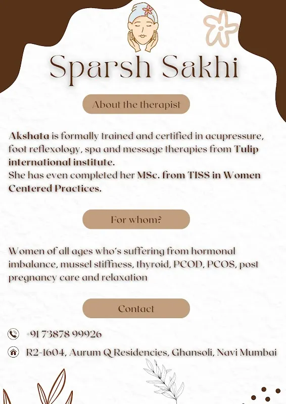 Sparsh Sakhi Wellness and Therapy by Akshata