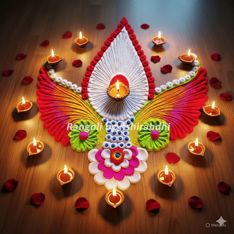Rangoli by Kshirabdhi [#rangoliart]