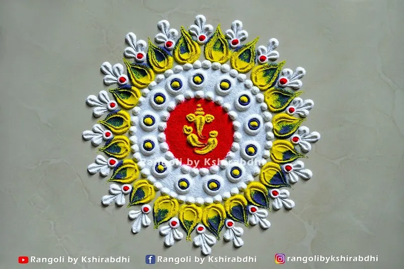 Rangoli by Kshirabdhi [#rangoliart]