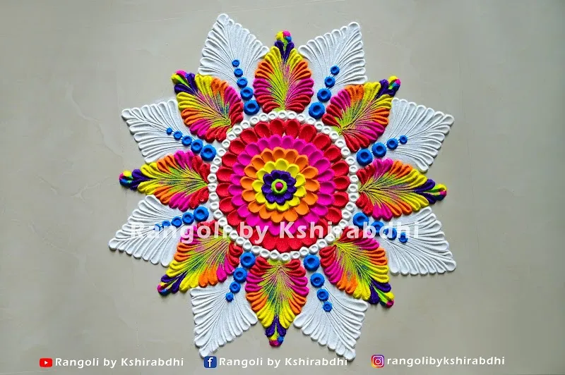 Rangoli by Kshirabdhi [#rangoliart]