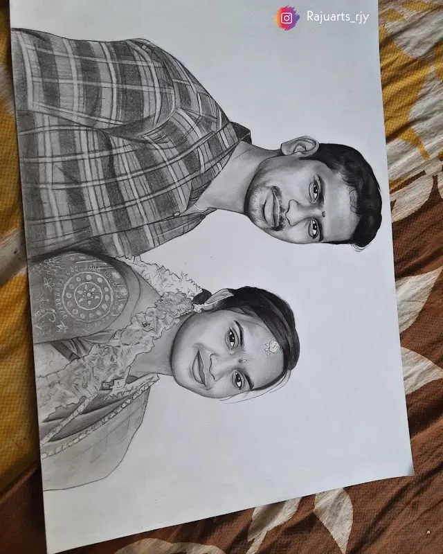 Raju arts | Sketch artist | pencil drawings | sketch gifts