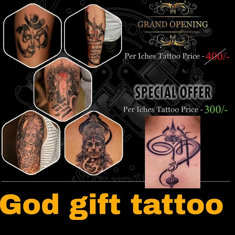 God gift tattoo Akola