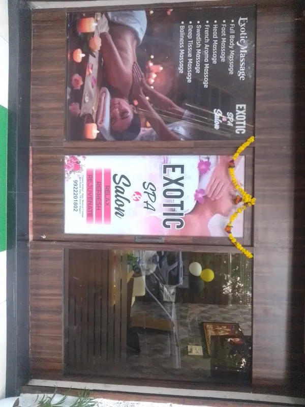 Exotic spa and salon